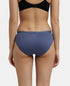 Jockey Medium Coverage Cotton Bikini With Exposed Waistband | Dark Assorted | Pack of 3