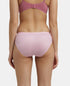 Jockey Medium Coverage Cotton Bikini With Exposed Waistband | Light Assorted | Pack of 2