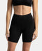 Jockey High Coverage Cotton Shorties With Concealed Waistband | Black