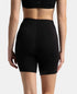 Jockey High Coverage Cotton Shorties With Concealed Waistband | Black