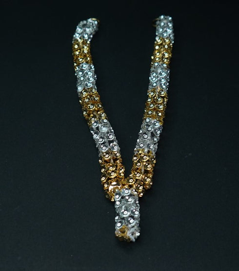 Pure silver Garland Mala 153.16g By Mahita Collections