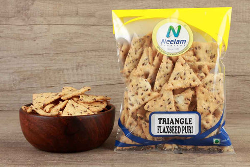 Neelam Foodland Flaxseed Triangle Puri