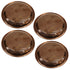 Copper Thali Plate for Pooja 23g Pack of 4