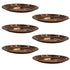Copper Thali Plate for Pooja 23g Pack of 6