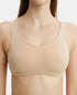 Jockey Women Super Combed Cotton Elastane Slip On Lounge Bra
