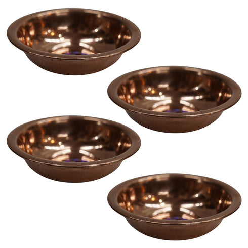 Copper Bowl for Pooja 25g Pack of 4