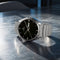 Titan Quartz Analog with Day and Date Black Dial Stainless Steel Strap Watch