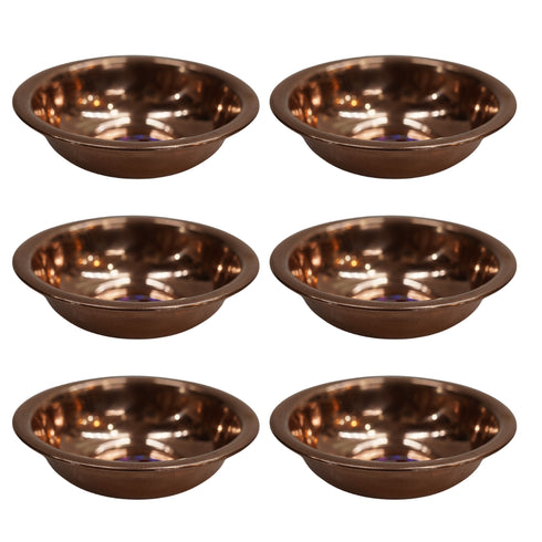 Copper Bowl for Pooja 25g Pack of 6