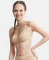 Jockey Wirefree Non Padded Cotton Stretch Everyday Bra with Ultrasoft and Durable Underband - Skin