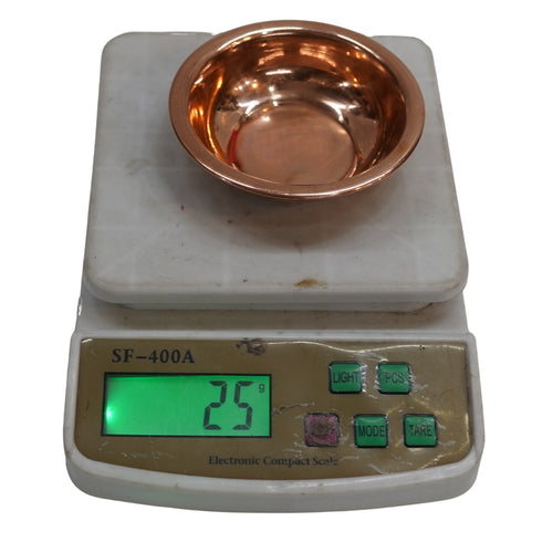 Copper Bowl for Pooja 25g Pack of 6