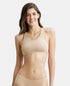 Jockey Cotton Stretch Slip On Crop Top With StayFresh Treatment - Light Skin