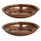 Copper Bowl Plate for Daily Puja 97g Pack of 2