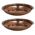 Copper Bowl Plate for Daily Puja 97g Pack of 2
