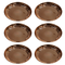 Copper Plate for Daily Puja 63g Pack of 6