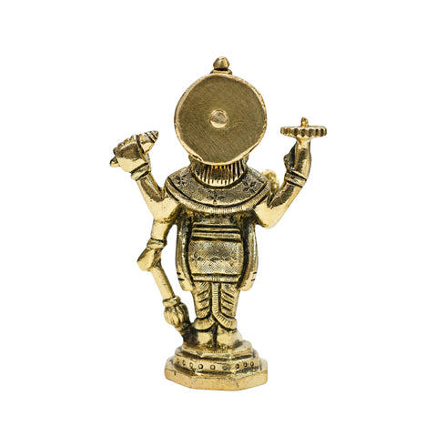 Brass Standing Vishnu Idol 339g