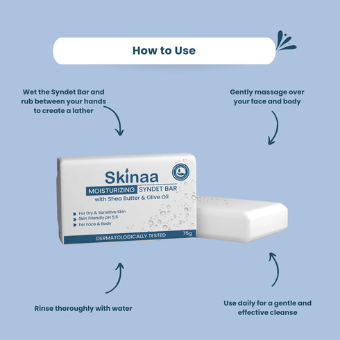 Skinaa Skinaa Moisturizing Syndet Bar