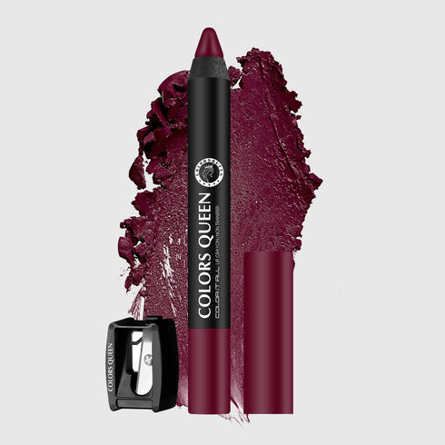 Colors Queen Matte Lip Crayon – 27 Bold Shades