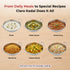 Vinod Claro Heavy Gauge Stainless Steel Kadai Plain 2.5 mm 1400 ml