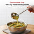 Vinod Stainless Steel Basting Serving Ladle Serving Spoon Karchi Set of 2 21 cm Highest Grade Stainless Steel Rust Free Dishwasher Safe No 2