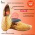Vhaanfootwear Authentic Handstitched Pure Leather Net Full Shoes For Men