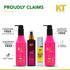 Kt Professional Complete Hair Care Kit with 6X Shampoo & Conditioner 250ml Argan Oil 50ml Keratin Shine Luxe Mist