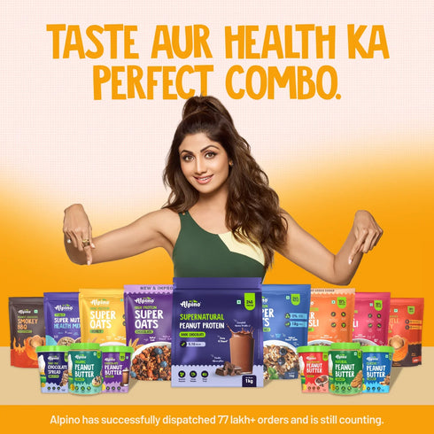 Alpino High Protein Rolled Oats Honey