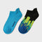 Bummer Unisex Ankle Socks - 2 Pack