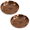 Copper Plate for Daily Puja 71g Pack of 2