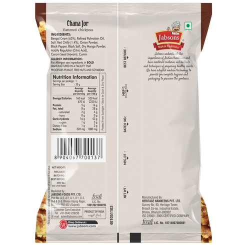 Jabsons Foods Chana Jor Namkeen