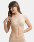 Jockey Wirefree Non Padded Cotton Stretch Full Coverage Everyday Bra with Soft Adjustable Straps - Skin