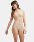 Jockey Wirefree Non Padded Cotton Stretch Full Coverage Everyday Bra with Soft Adjustable Straps - Skin