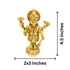 Brass Standing Vishnu Idol 339g