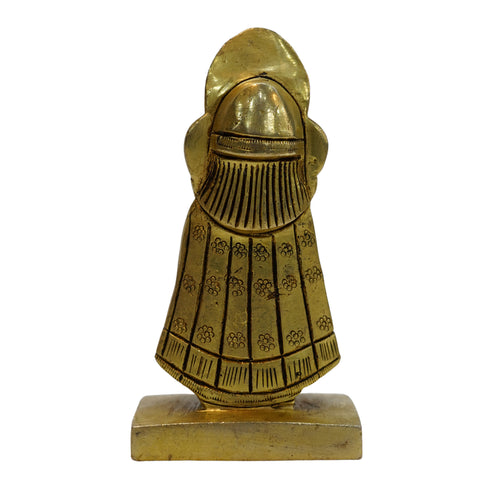 Brass Khatu Shyam Ji Face Statue 649g