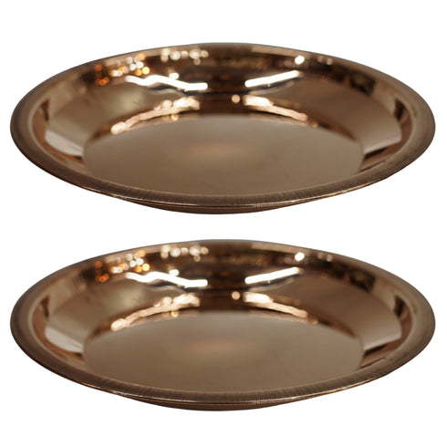 Handmade Copper Pooja Bhog 161g Pack of 2