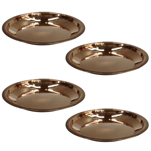 Handmade Copper Pooja Prasadam 161g Pack of 4