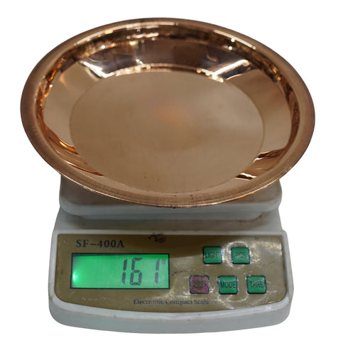 Handmade Copper Pooja Prasadam 161g Pack of 4