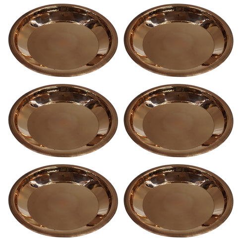 Handmade Copper Pooja Prasadam 161g Pack of 6