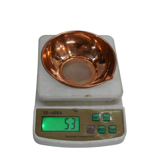 Handmade Copper Pooja Diya 53g Pack of 4
