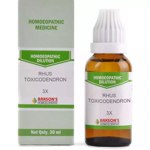 Bakson's Homeopathy Rhus Toxicodendron Dilution 50M
