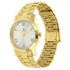 Titan Quartz Analog with Day and Date Champagne Dial Stainless Steel Strap Watch for Men (Model 1644YM01)