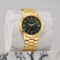 Titan Quartz Analog with Day and Date Champagne Dial Stainless Steel Strap Watch for Men (Model 1644YM05)
