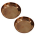 Handmade Copper Pooja plate 36g Pack of 2
