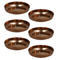 copper Prasadam plate 36g Pack of 6