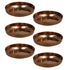 copper Prasadam plate 36g Pack of 6