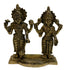 Brass Standing Vishnu Lakshmi Idol 1997g