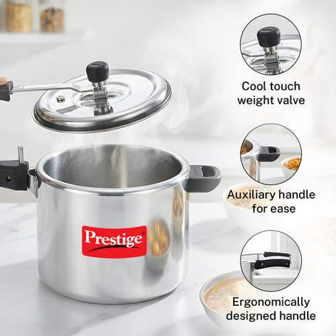Prestige Nakshatra Svachh Aluminium Inner Lid Pressure Cooker 10 L