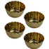 Brass Bowl for Dining 111g Pack of 4
