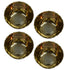 Brass Bowl for Dining 111g Pack of 4