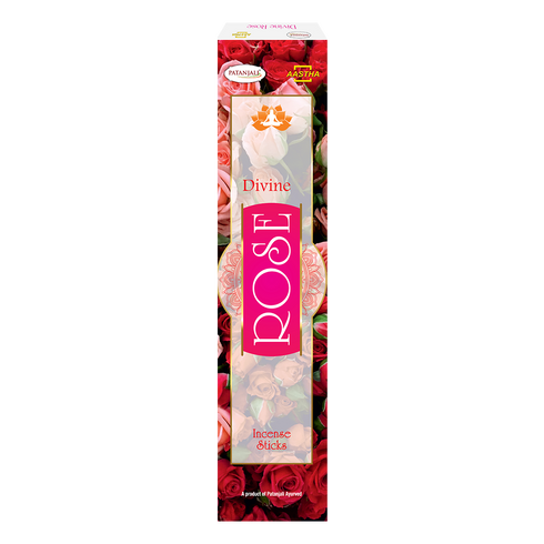 Patanjali Aastha Divine Rose Agarbatti