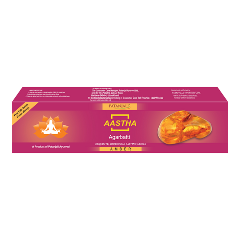 Patanjali Aastha Agarbatti Amber